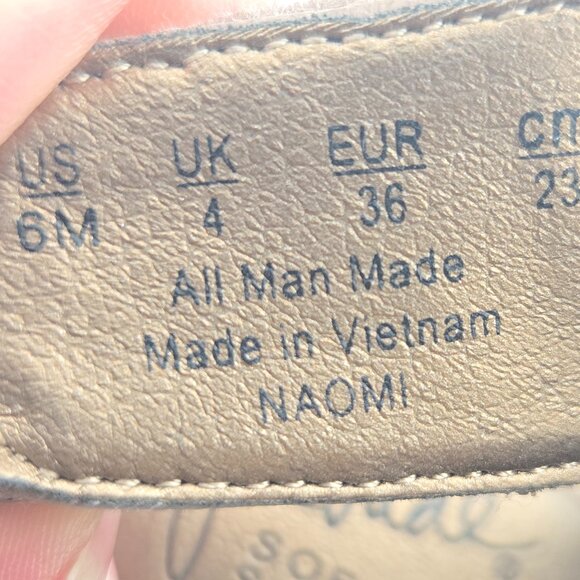 LifeStride “Naomi” Dress Sandal – Taupe/Beige Peep-Toe Bootie Womens size 6M - Picture 6 of 10